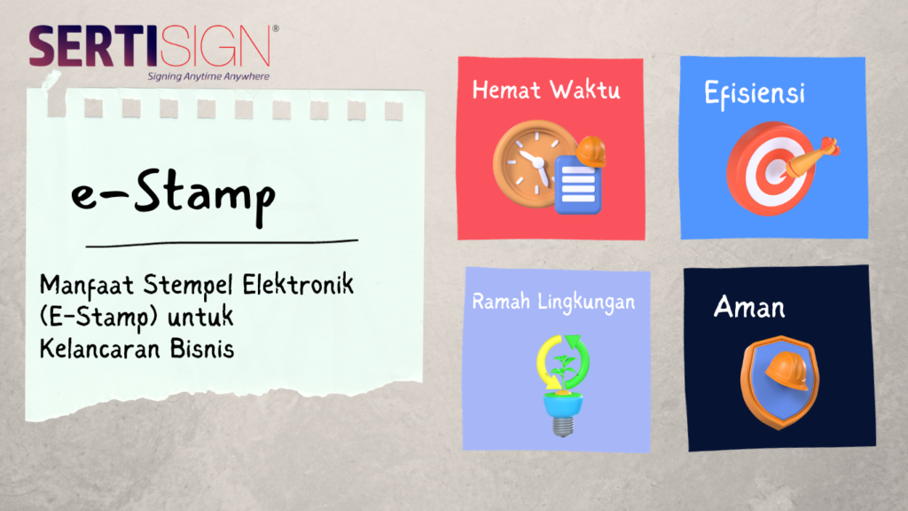 E-stamp Tanda Tangan Elektronik